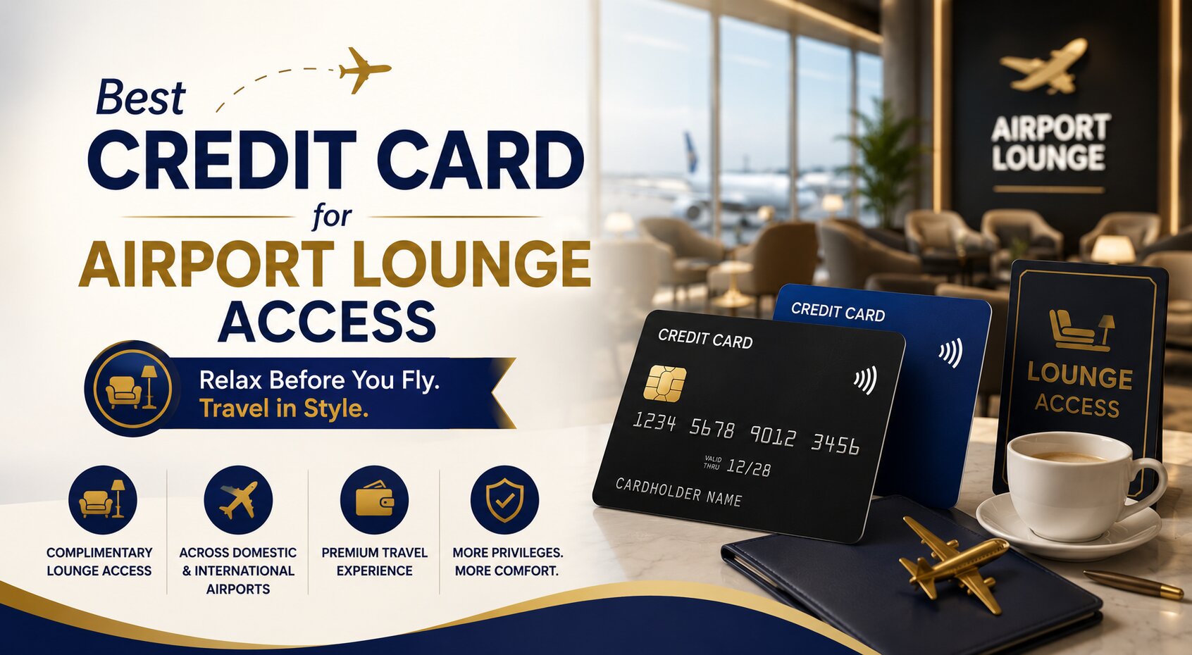 Best Credit Card for Airport Lounge Access in India (2026)