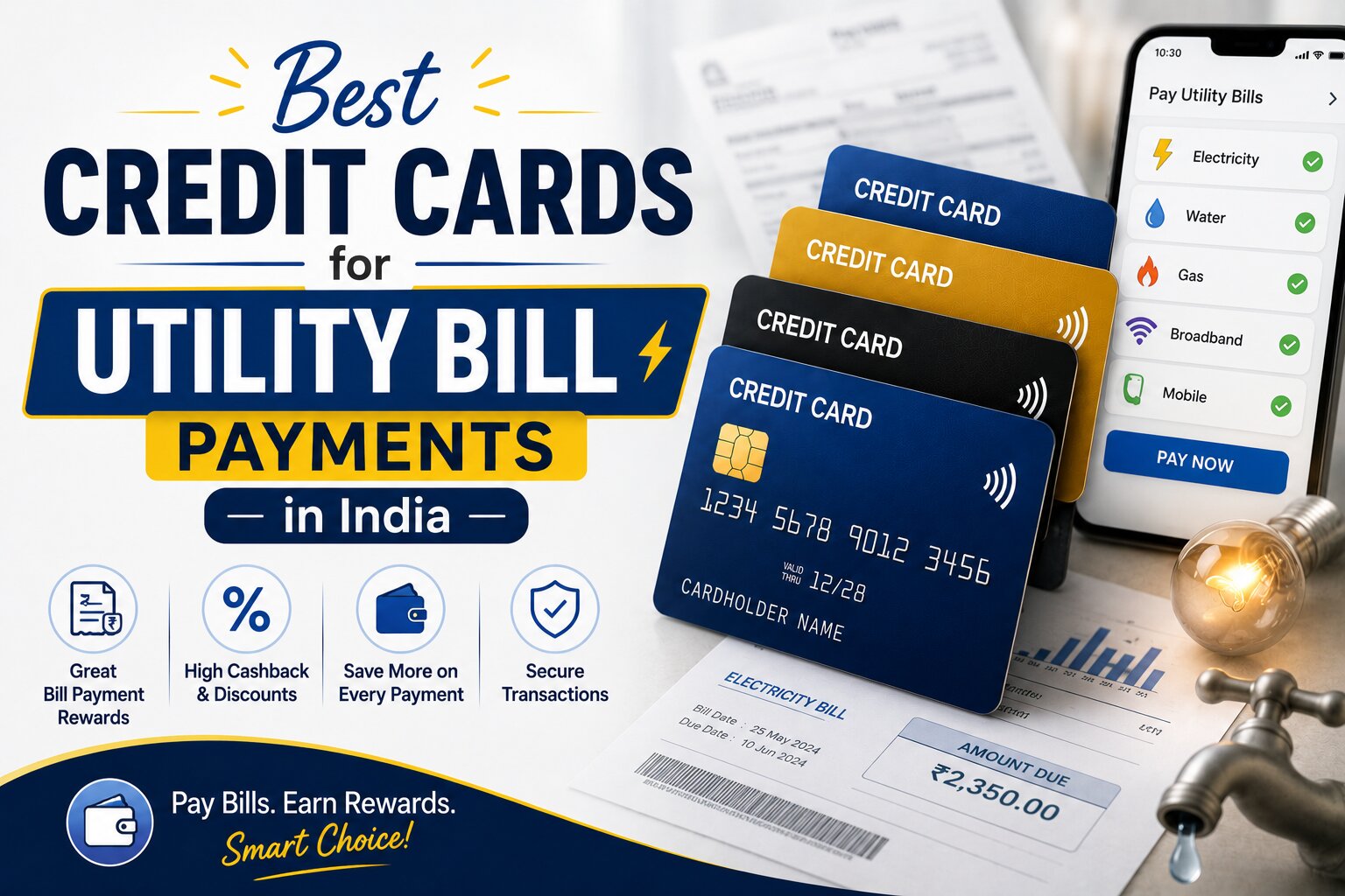 Best Credit Cards for Utility Bill Payments in India (2026)