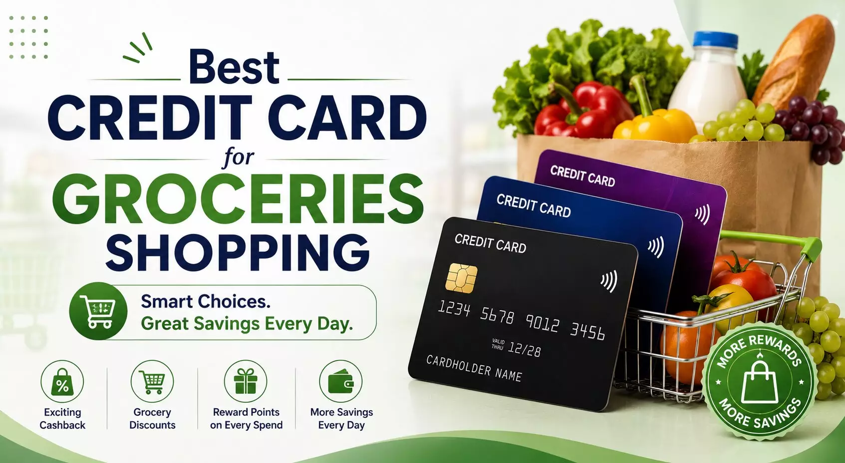 Best Credit Card for Groceries Shopping in India