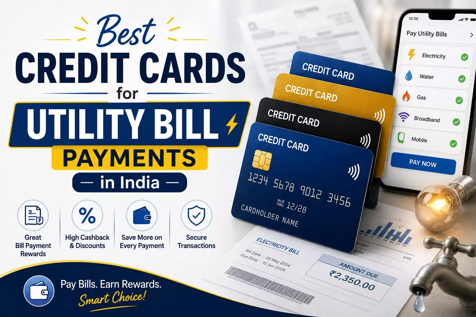 Best Credit Cards for Utility Bill Payments in India (2026)